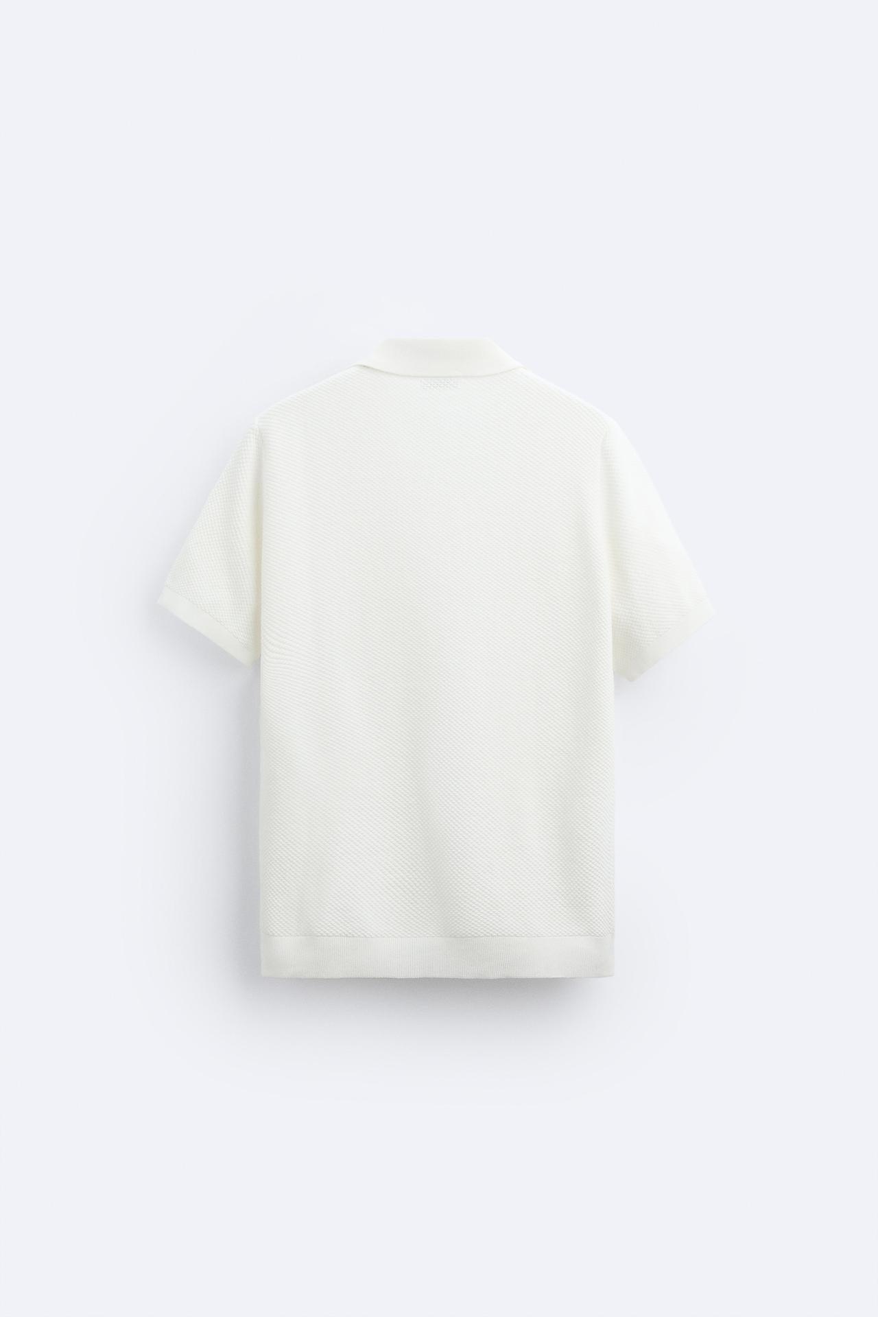 Old Money White Polo Shirt