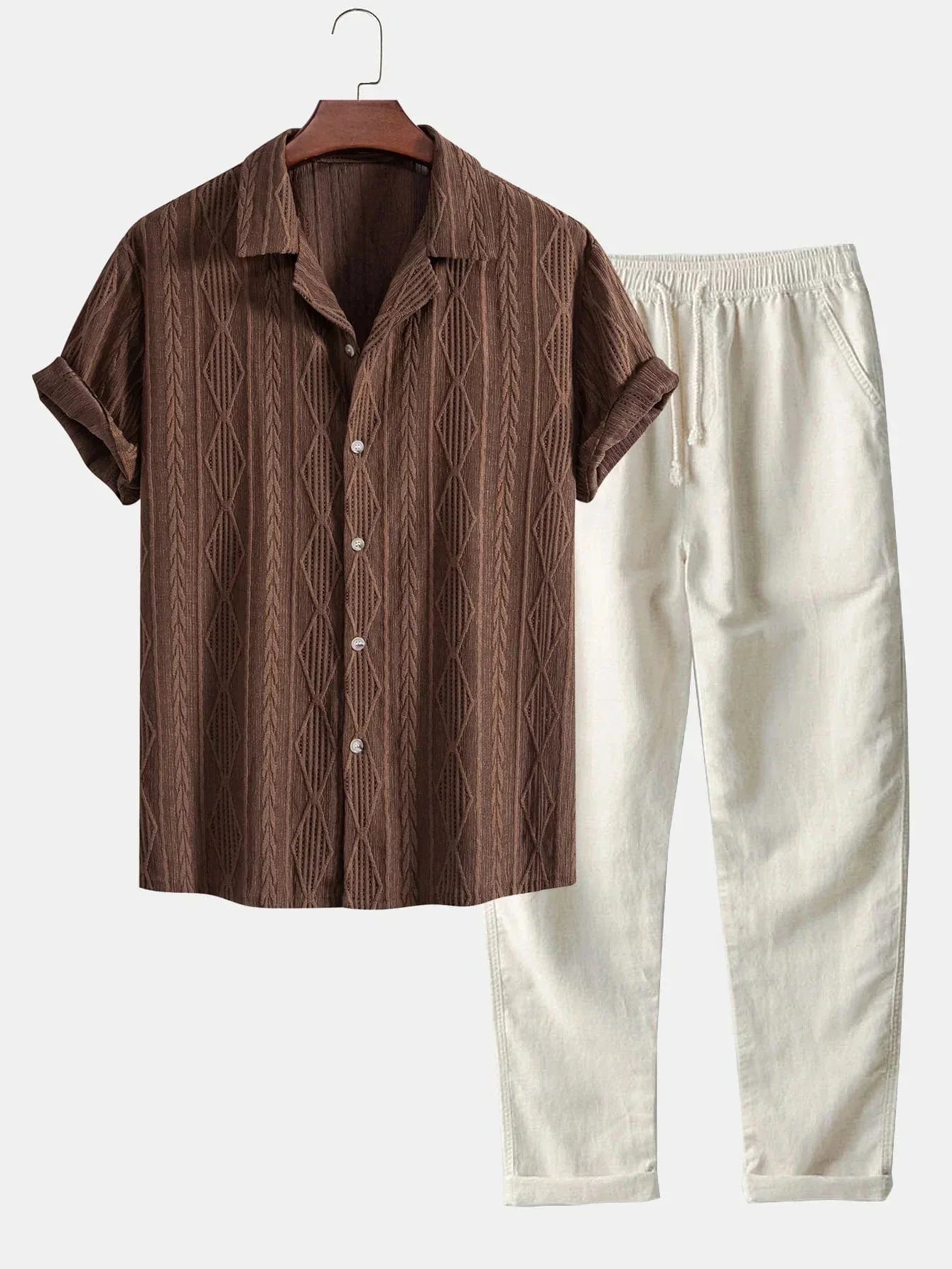 Mens Linen Summer Sets