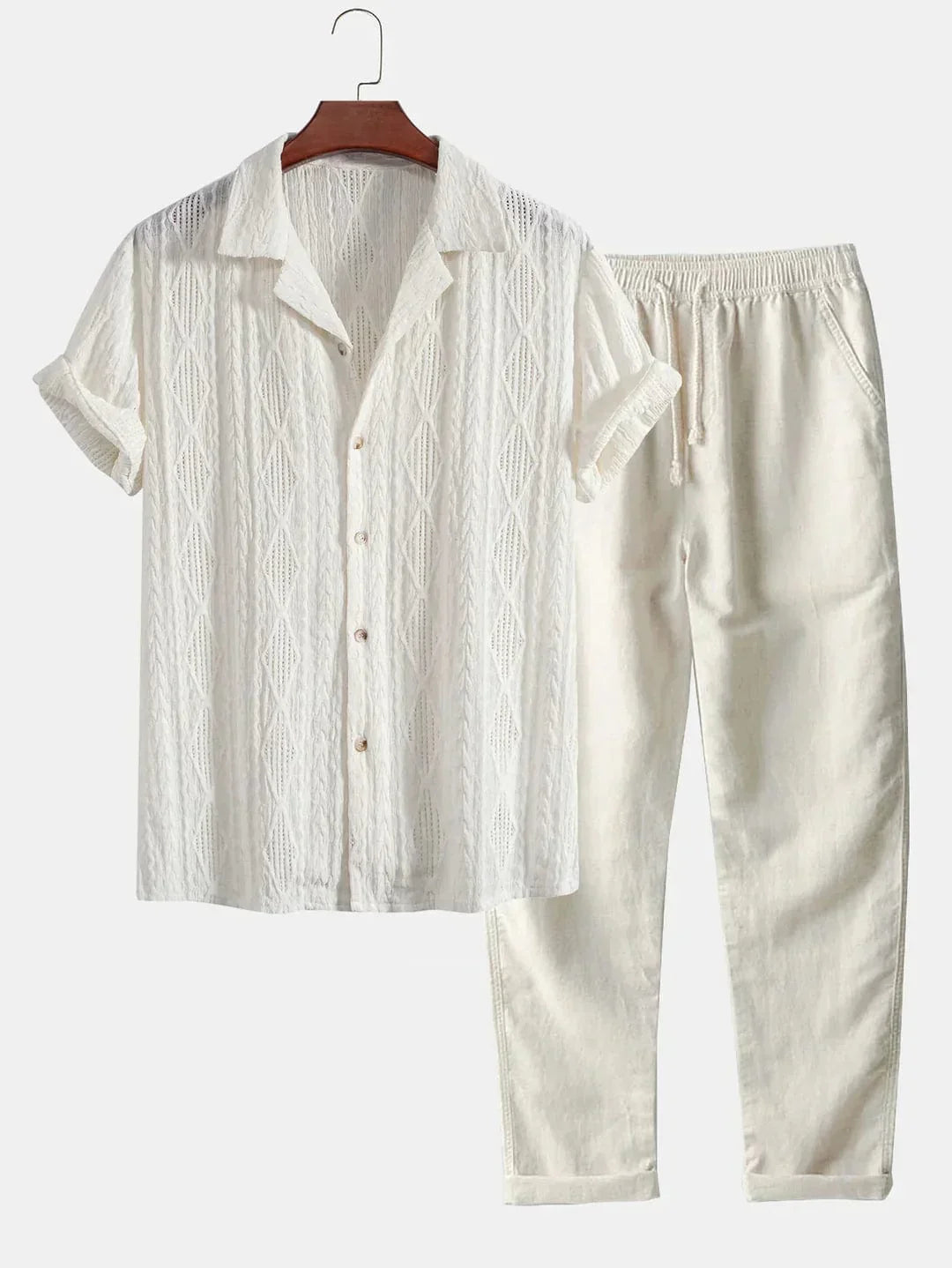 Mens Linen Summer Sets
