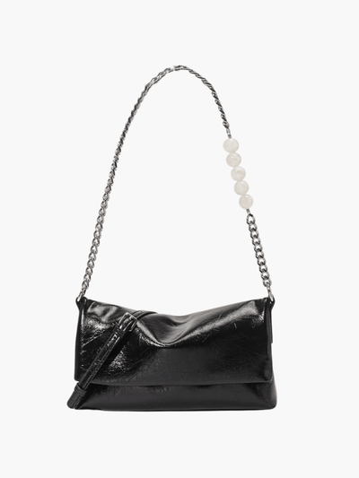 Sac d'épaule en cuir véritable