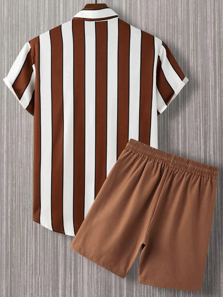 Striped Two-Piece Set-3