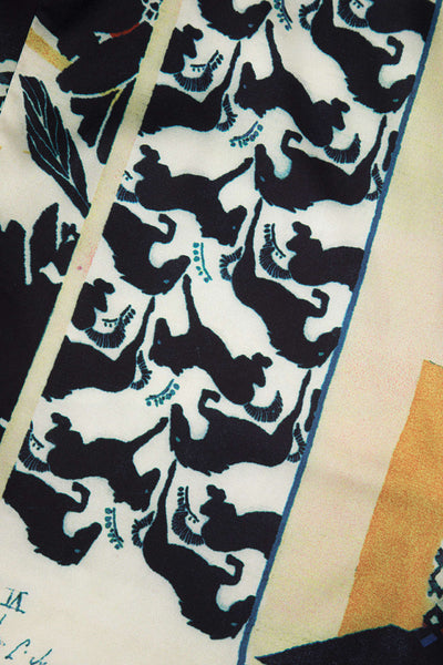 Pantalon imprimé floral