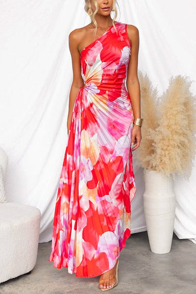 Robe d'été plissée