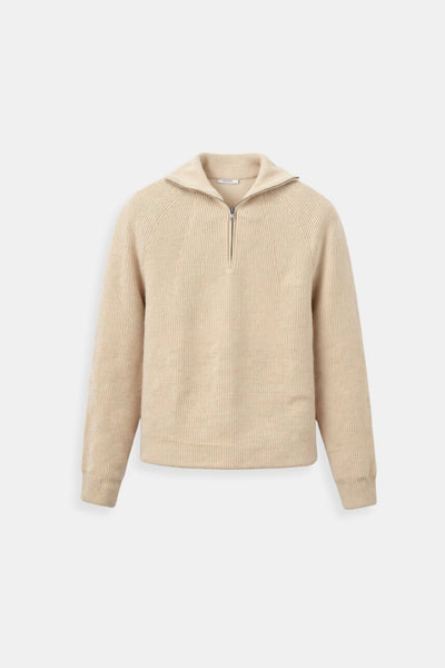 Old Money Half Zip Sweater
