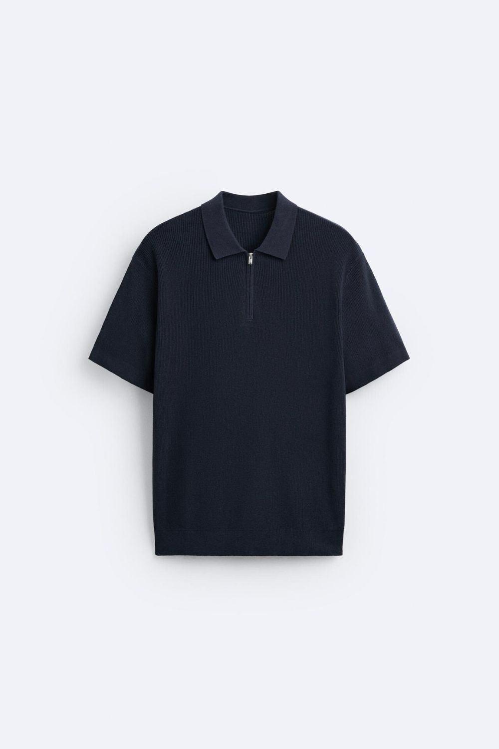 Old Money Zip Polo