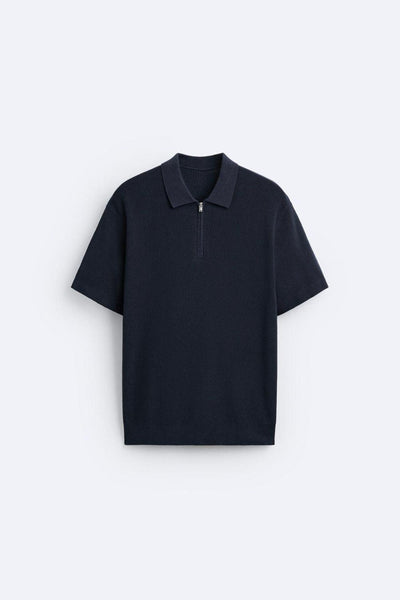 Old Money Zip Polo