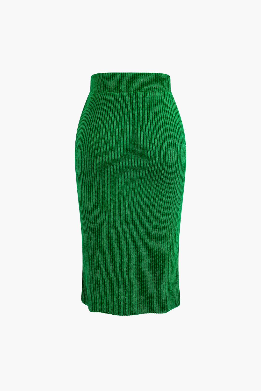 Ensemble pull à col en V et jupe