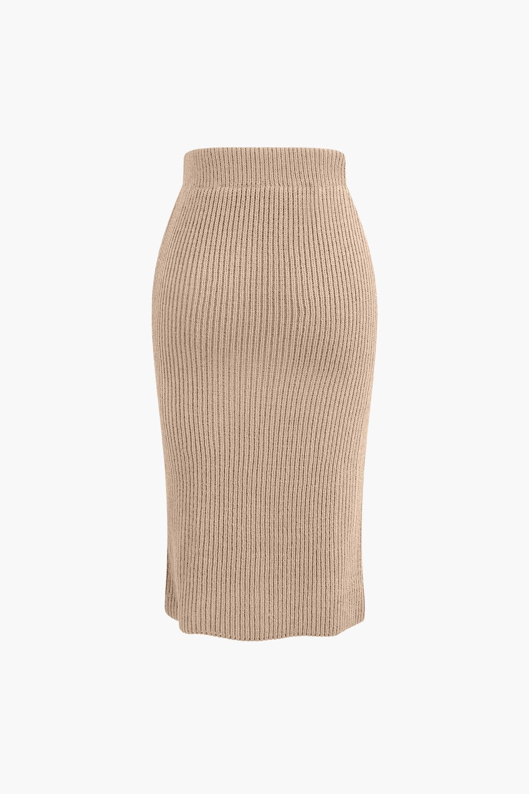 Ensemble pull à col en V et jupe