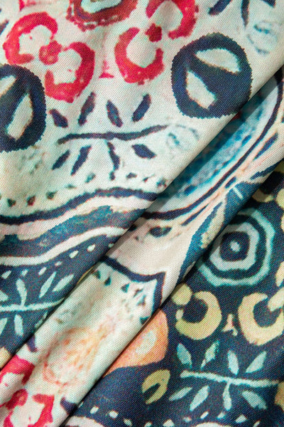 Pantalon à franges bohème
