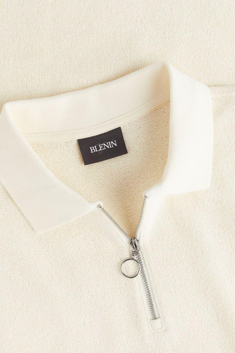 Old Money Zip Polo T-Shirt