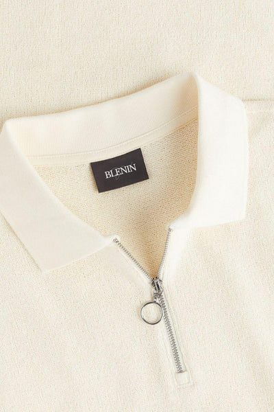 Old Money Zip Polo T-Shirt