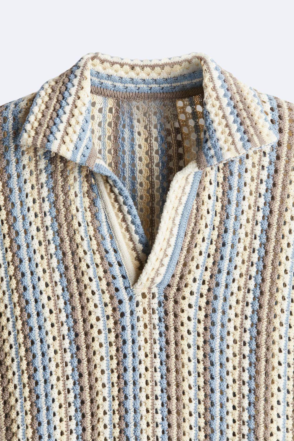 Old Money Knitted Polo