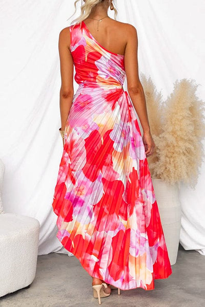 Robe d'été plissée