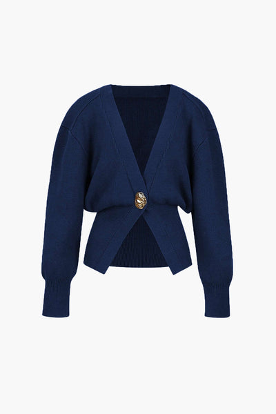 Cardigan à col en V