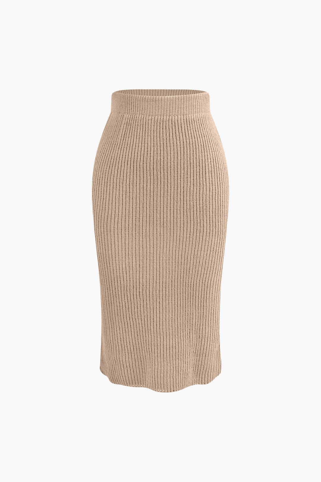 Ensemble pull à col en V et jupe