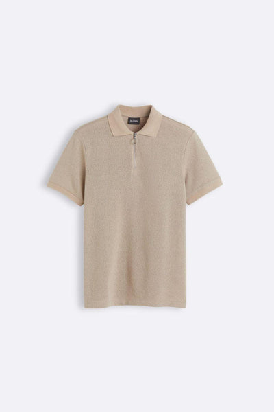 Old Money Zip Polo T-Shirt