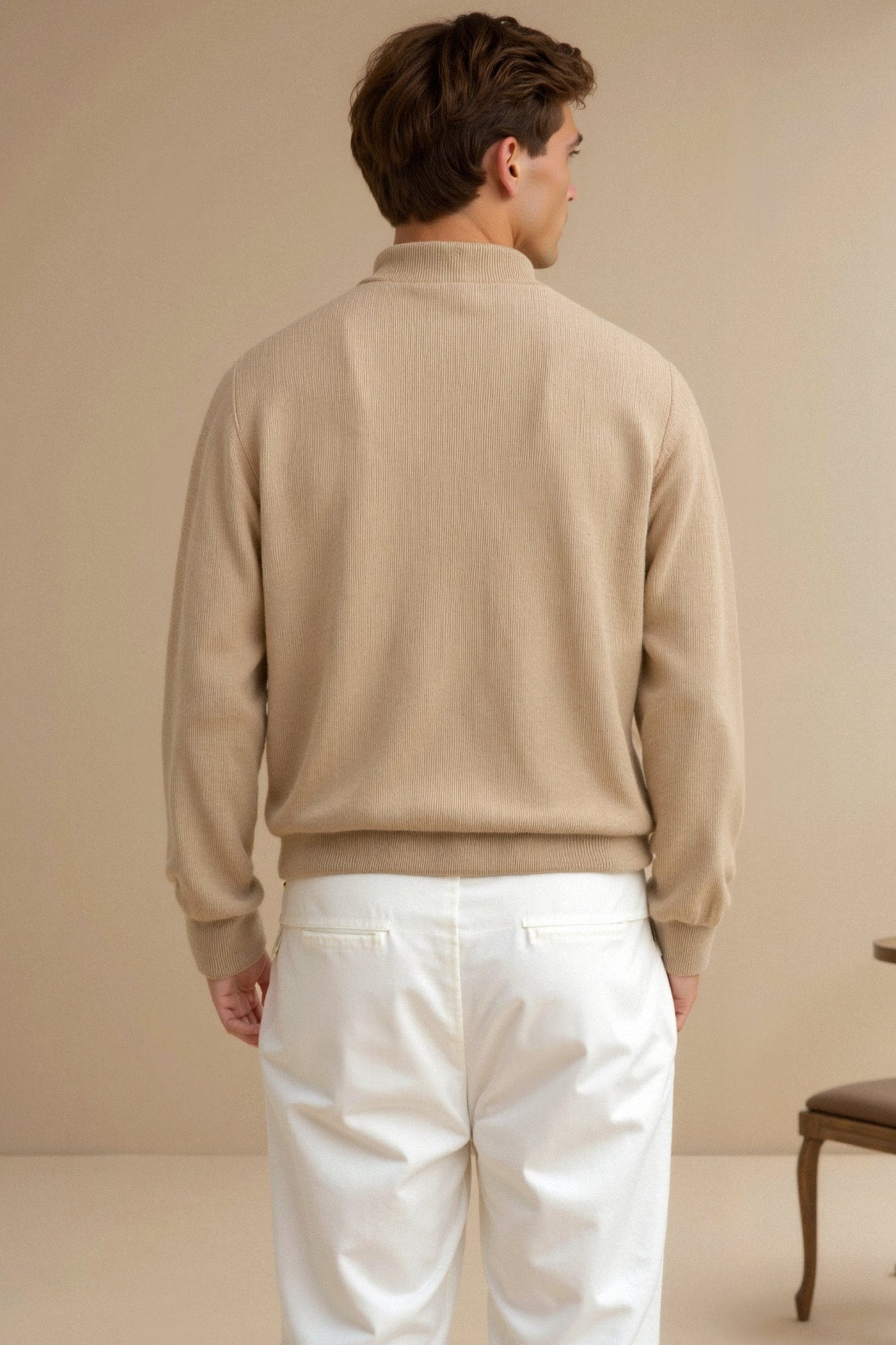 Old Money V-neck Sweater