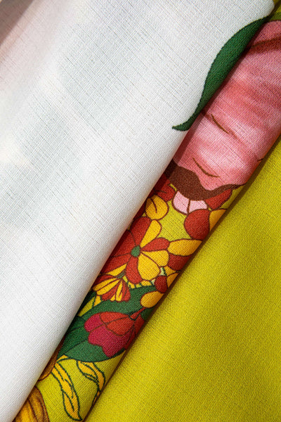 Pantalon à imprimé floral