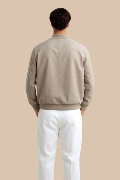 Leon - Slim Fit Bomber Jacket