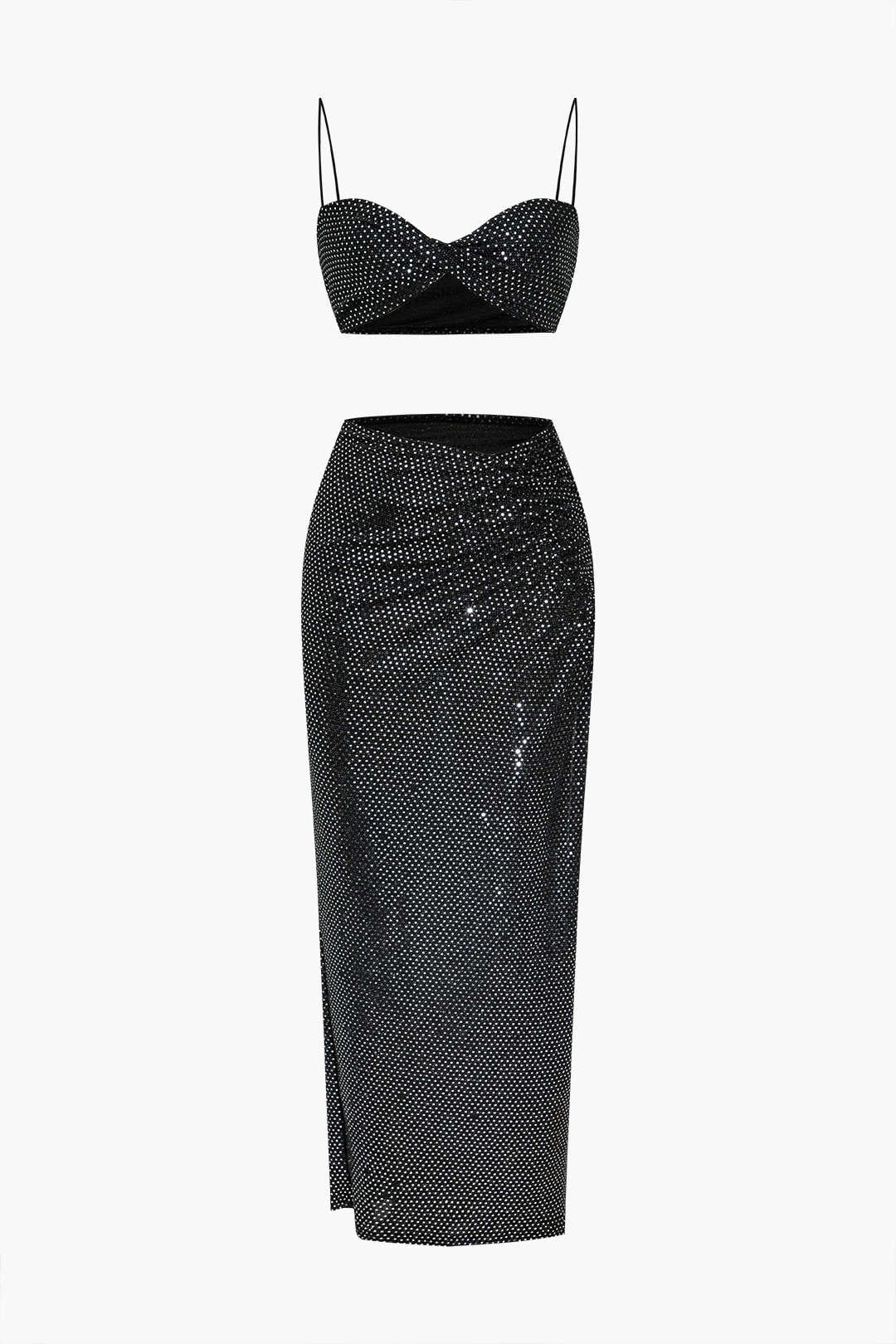 Ensemble jupe à sequins