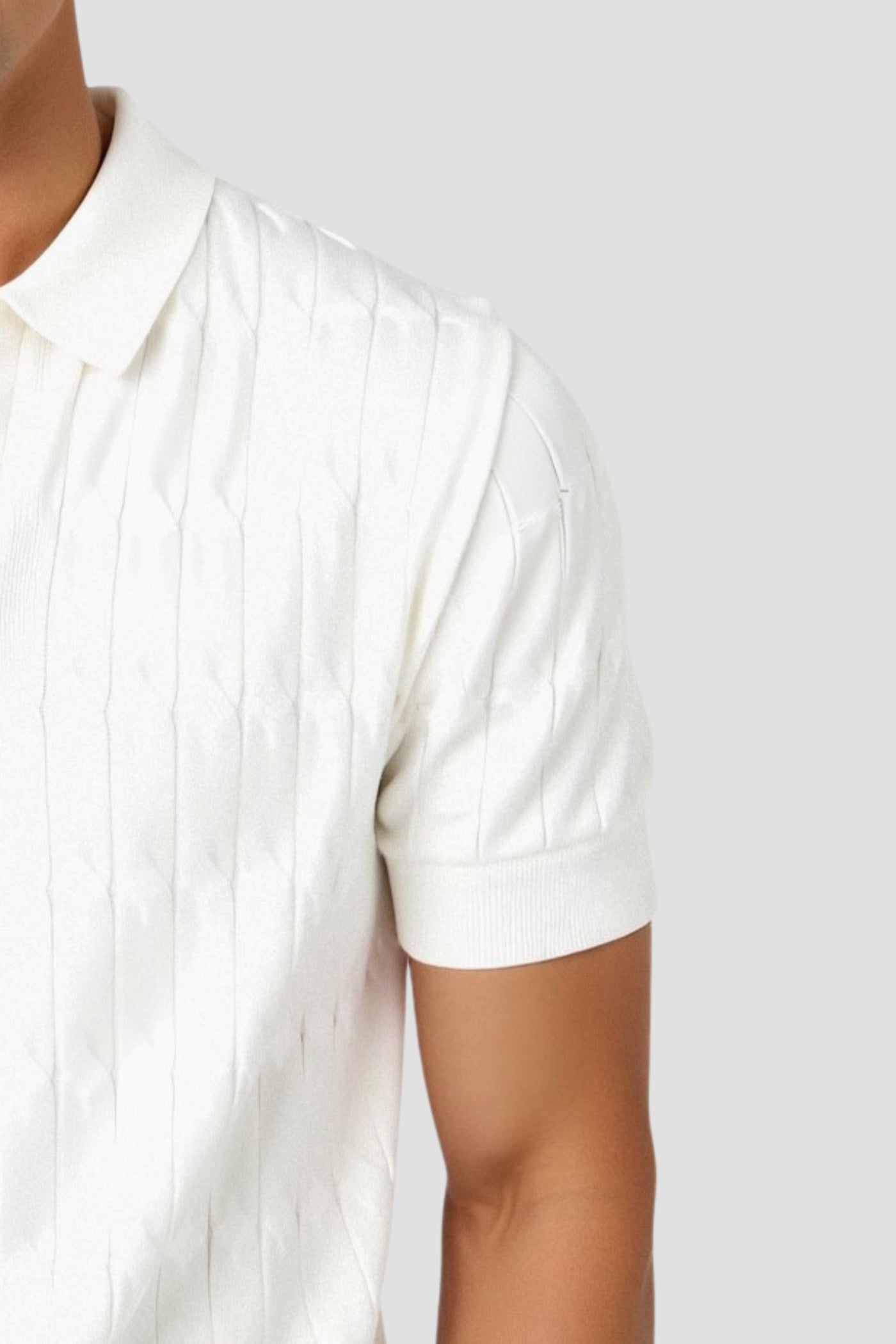Old Moeny Knit Polo T-Shirt