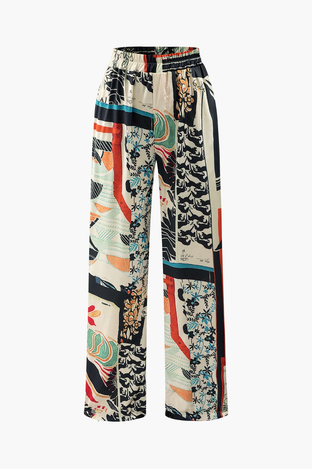 Pantalon imprimé floral