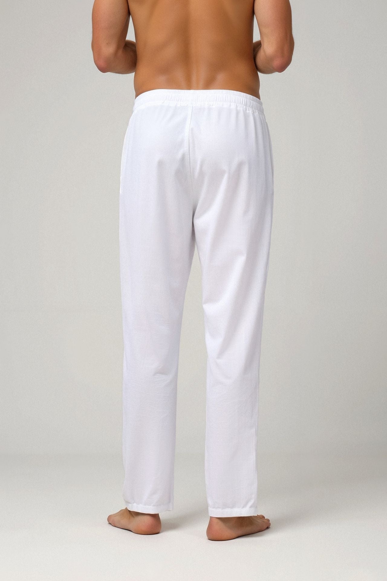 Xavier - Linen Drawstring Pants