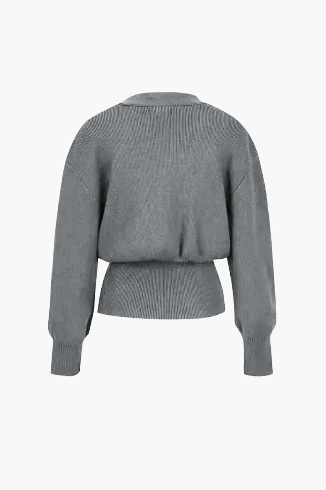 Cardigan à col en V