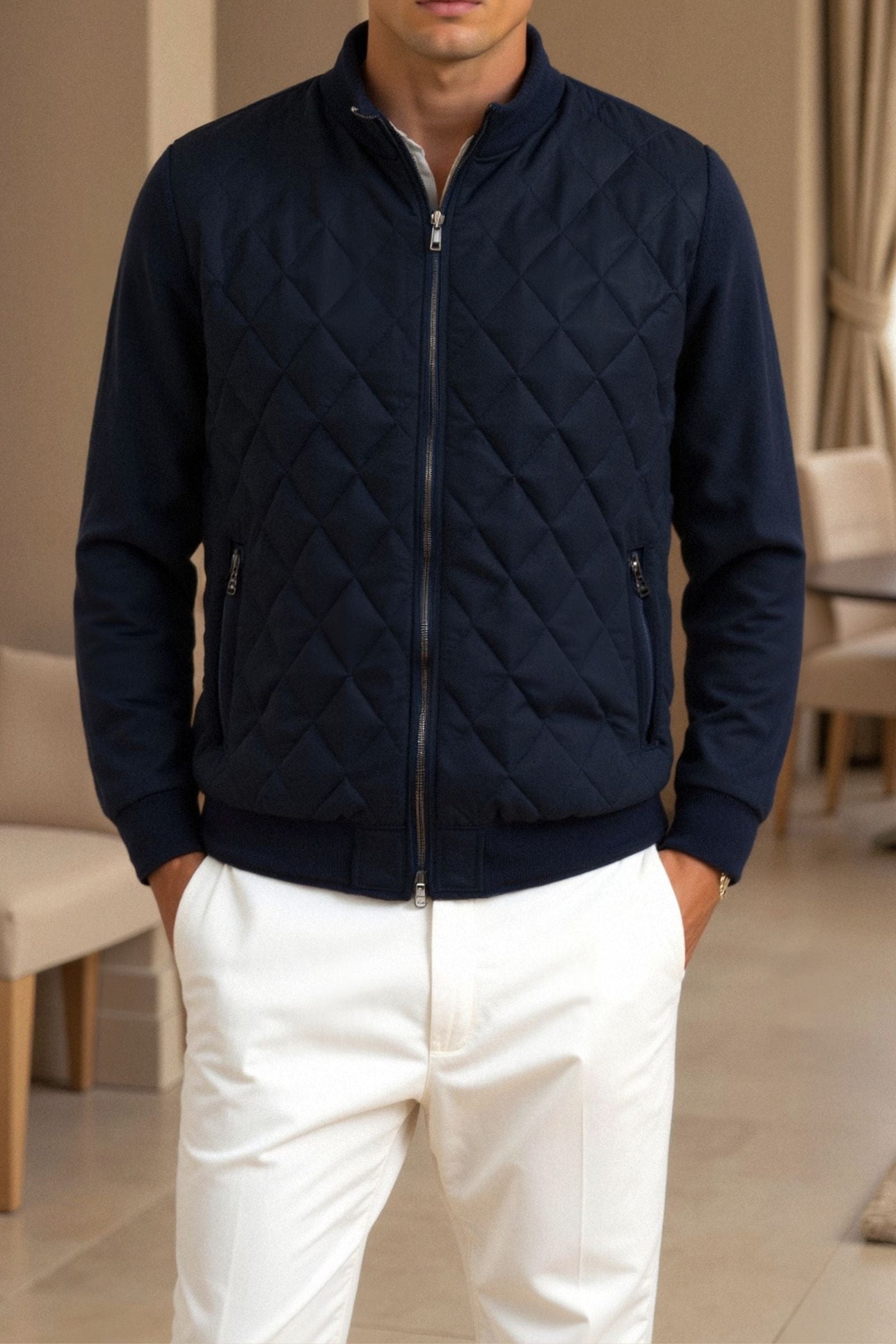 Old Money Quilted Jacket