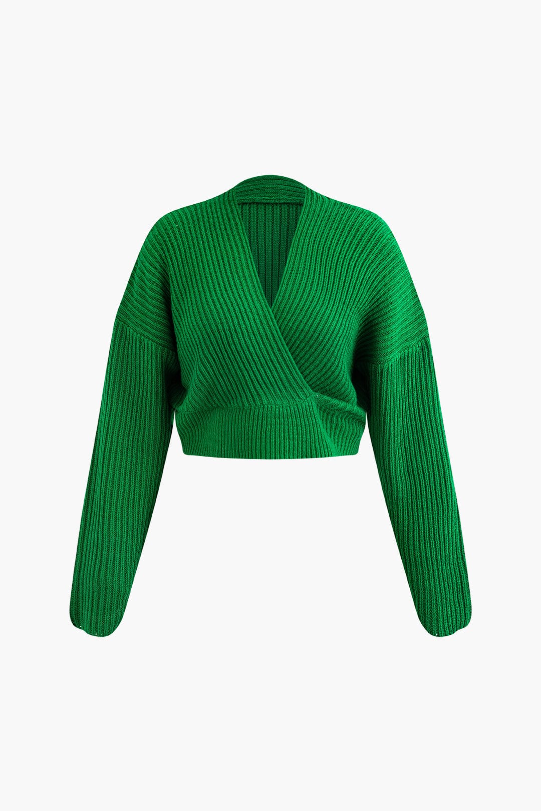 Ensemble pull à col en V et jupe
