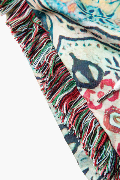 Pantalon à franges bohème