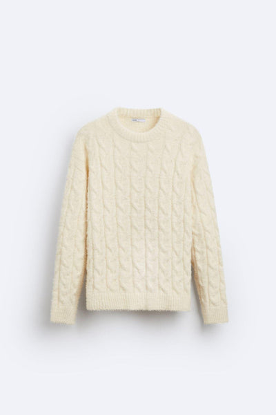 Variant image for Cable Knit Sweater-1