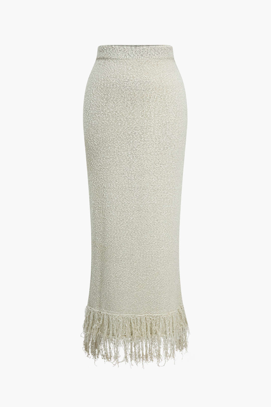 Jupe Longue Frangée