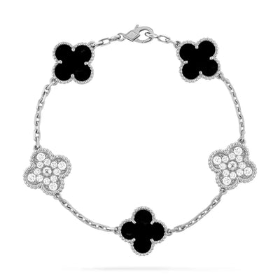 Abby - 18k Gold-Plated Clover Bracelet