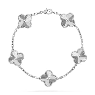 Abby - 18k Gold-Plated Clover Bracelet