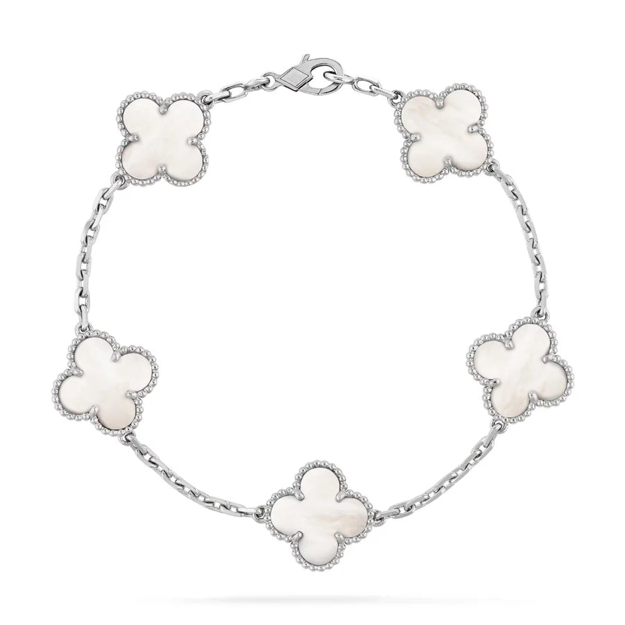 Abby - 18k Gold-Plated Clover Bracelet