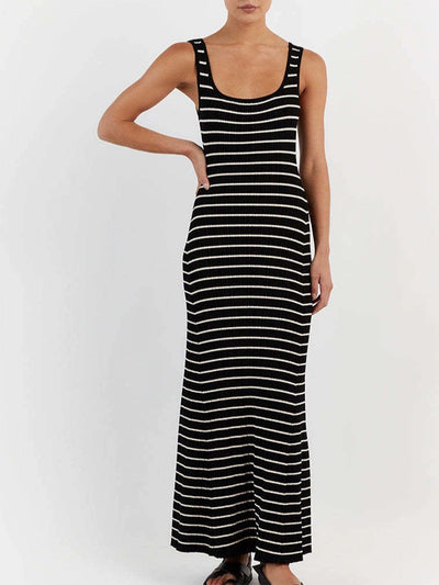 Robe à rayures