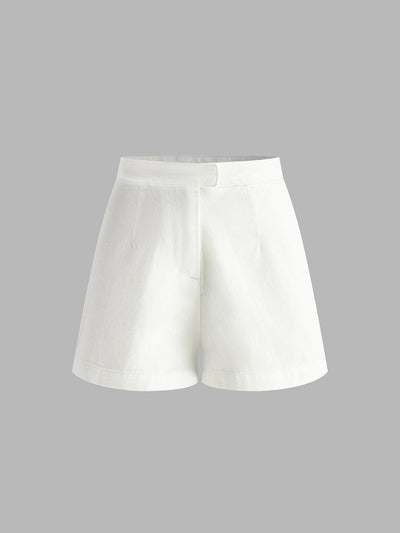 Ensemble haut et short en jeans