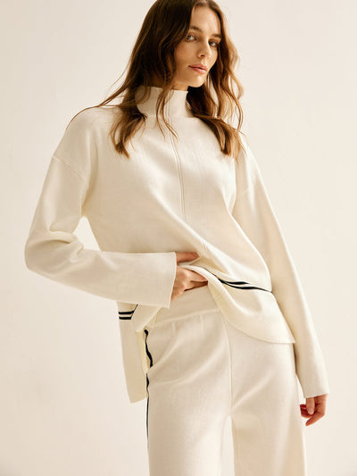 Ensemble haut et pantalon minimaliste