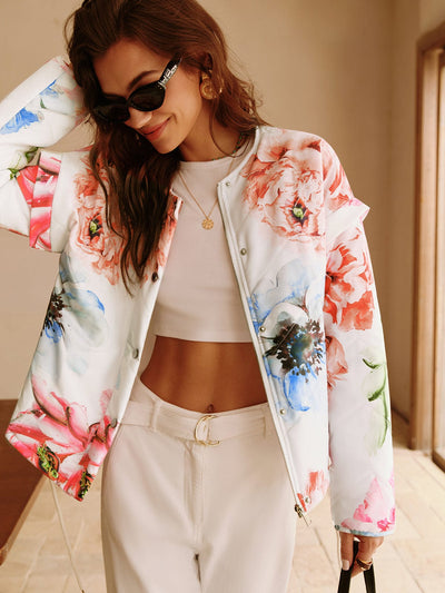 Veste Bohème imprimée