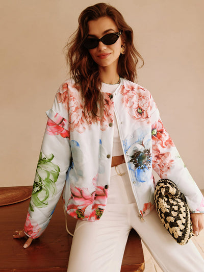 Veste Bohème imprimée