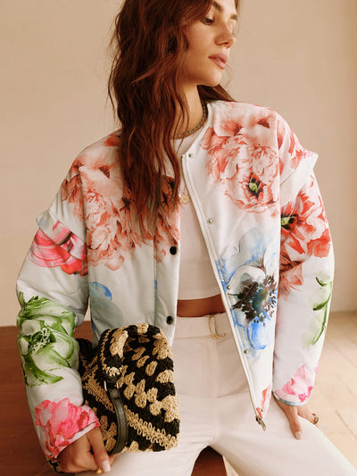 Veste Bohème imprimée
