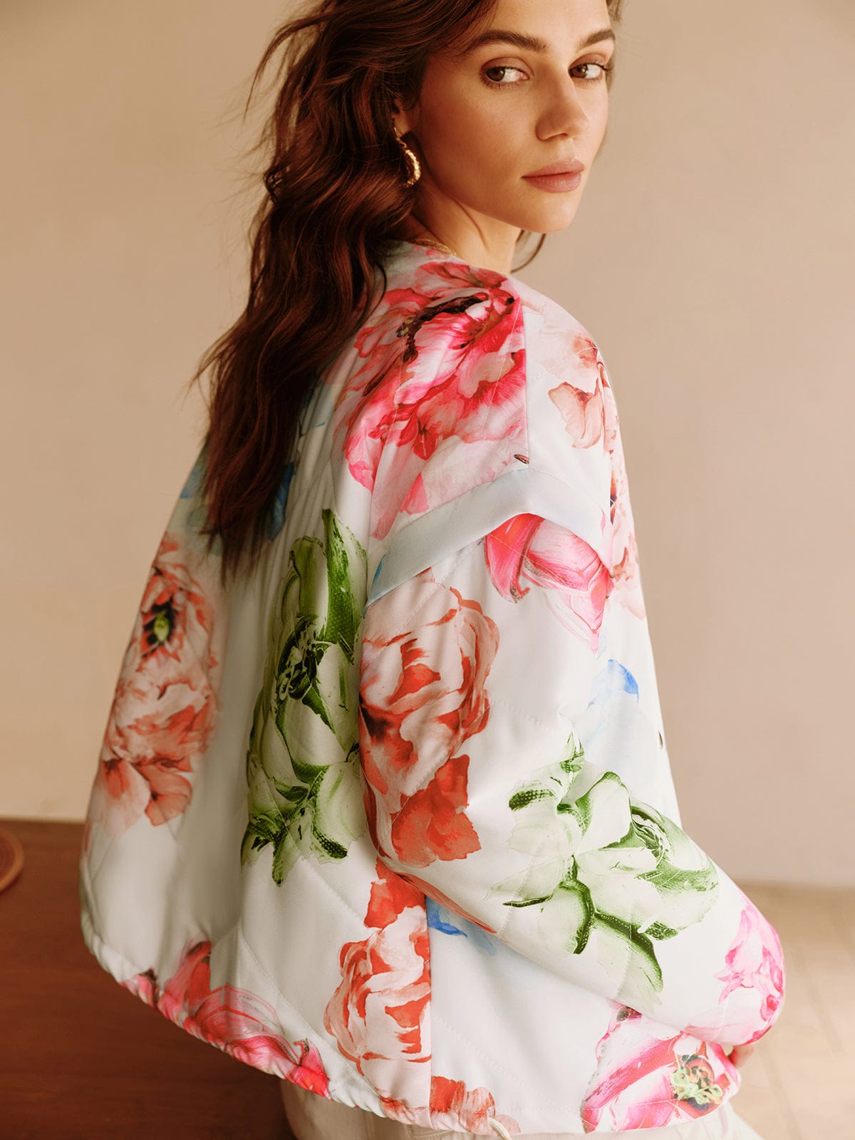 Veste Bohème imprimée