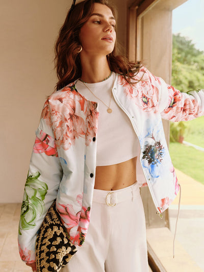 Veste Bohème imprimée