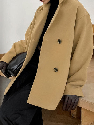 Veste chaude avec revers