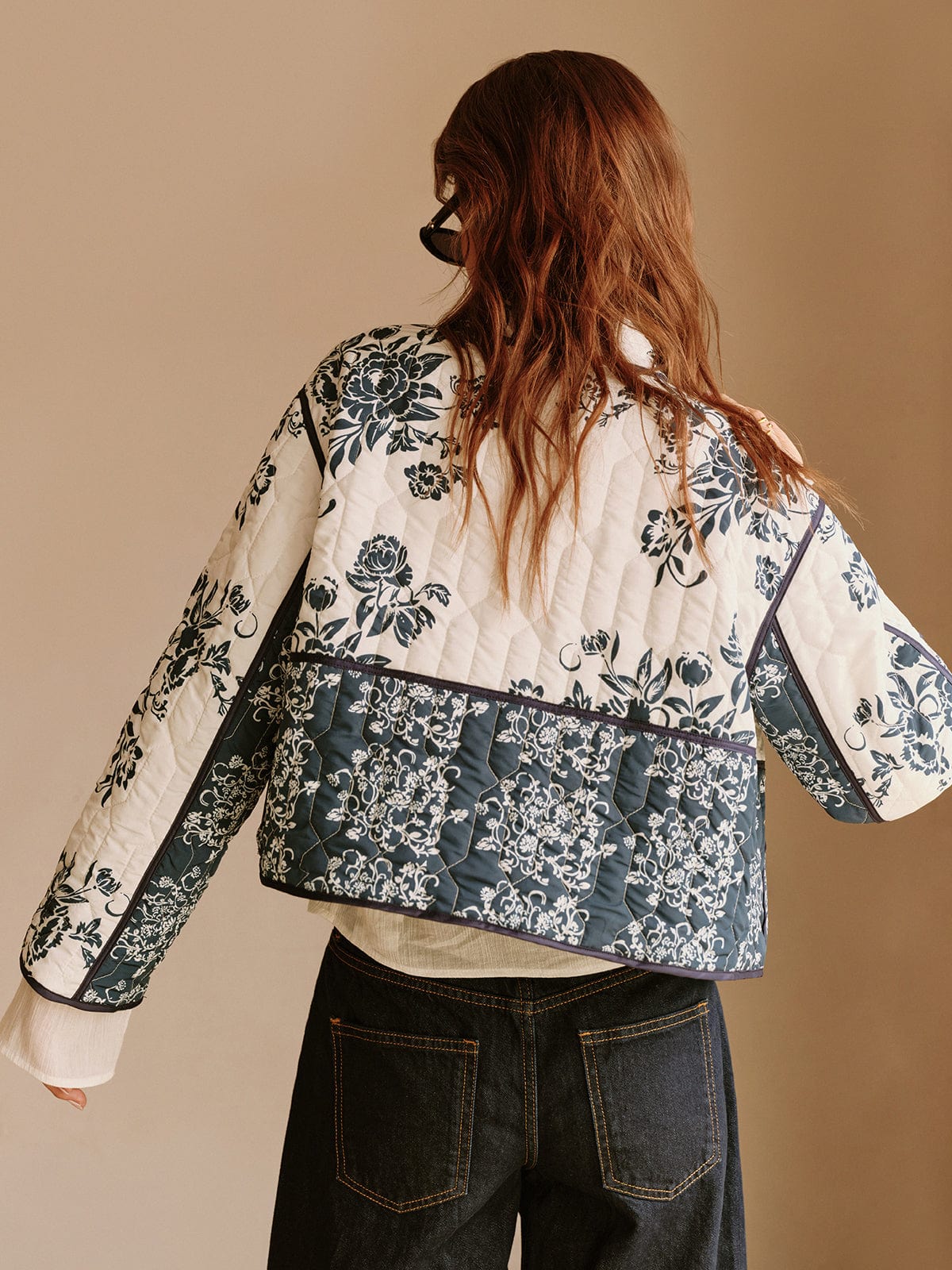 Veste douillette imprimée Boheme