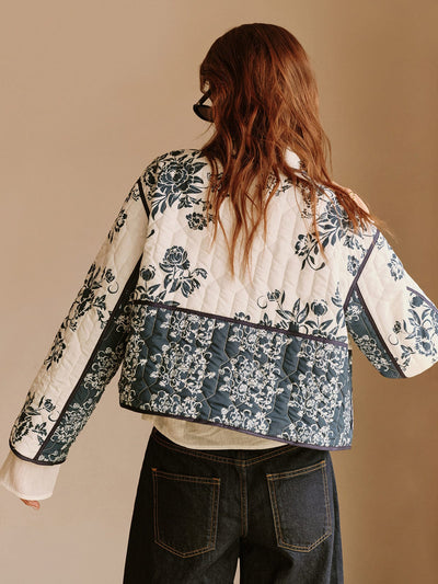 Veste douillette imprimée Boheme