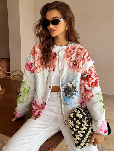 Veste Bohème imprimée