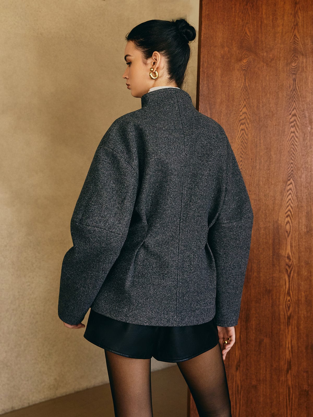Veste minimaliste sans ceinture