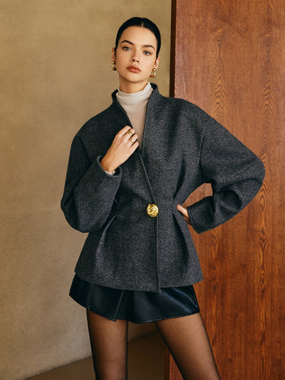 Veste minimaliste sans ceinture